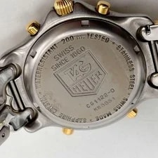 Tag Heuer Senna CG1122 Chronograph Genuine Complete 4