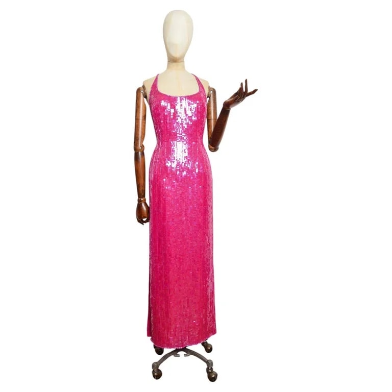 2000’s Hand Beaded & Sequinned Evening Dress — Clothing — resale