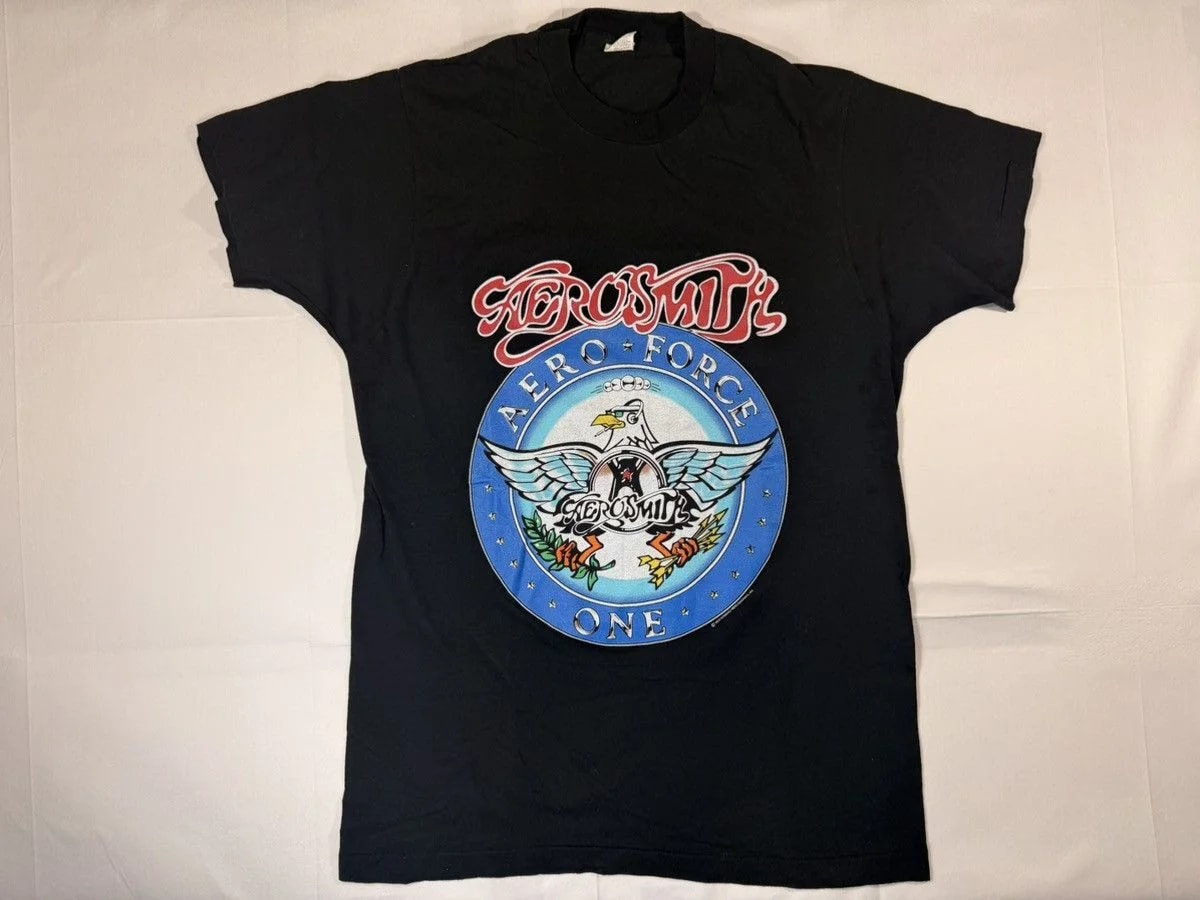 Aerosmith 'Aero Force One' Graphic Tee — streetwear — resale
