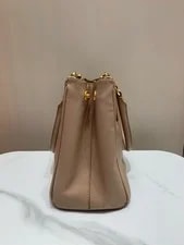 Authentic Prada Nude Galleria Triangle 4
