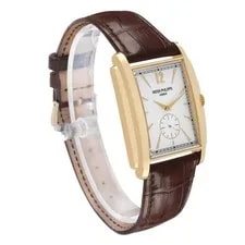 Patek Philippe Gondolo Yellow Gold Silver Dial 5124J 5124 3