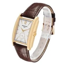 Patek Philippe Gondolo Yellow Gold Silver Dial 5124J 5124 4