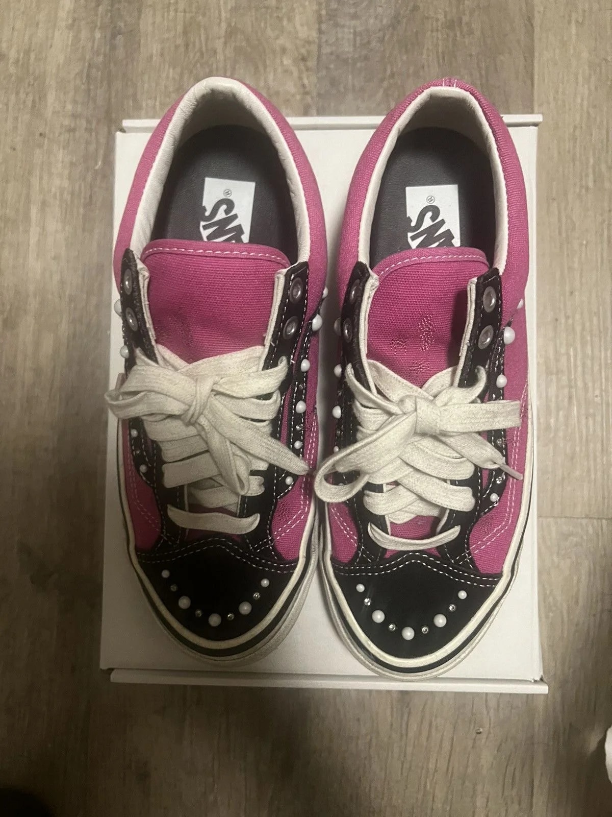 Pearlized Vans 2
