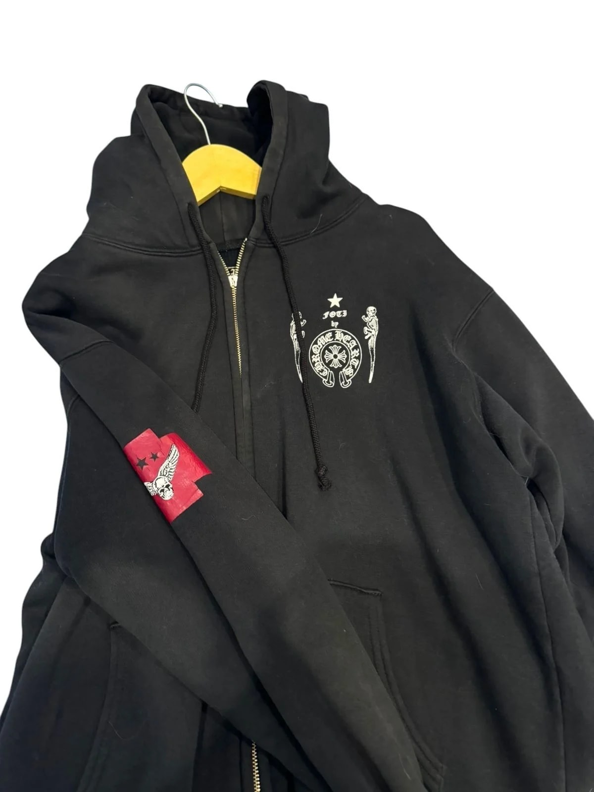 Chrome Hearts — Hearts Foti Zipper Hoodie — streetwear — resale