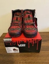 Vans Nightmare on Elm Street House of Terror 3.5M/5W Sk8 Hi NEW 2
