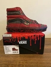 Vans Nightmare on Elm Street House of Terror 3.5M/5W Sk8 Hi NEW 4