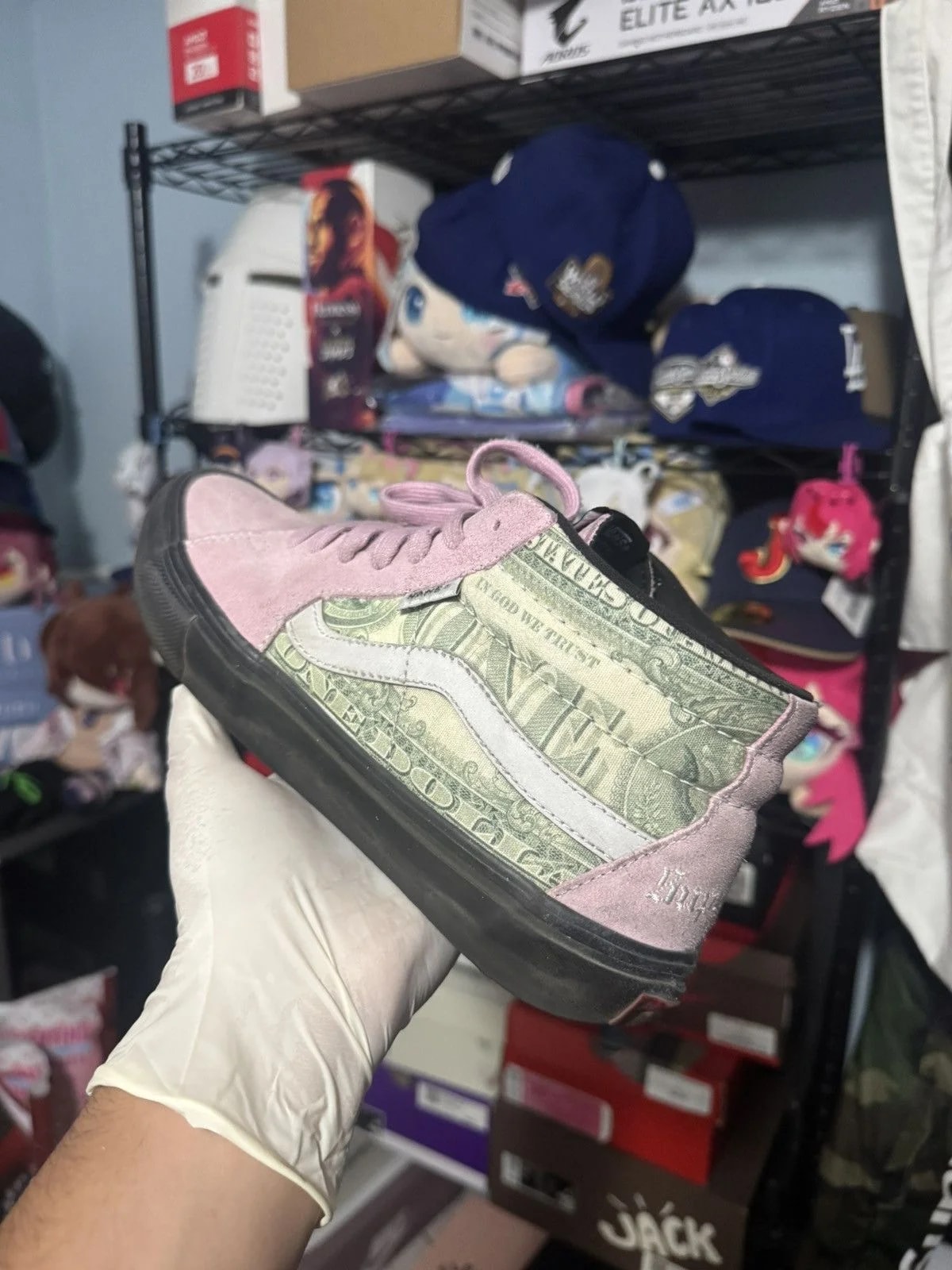 VANS — Vans Skate Grosso Mid “Supreme Dollar ” — Sneaker — resale