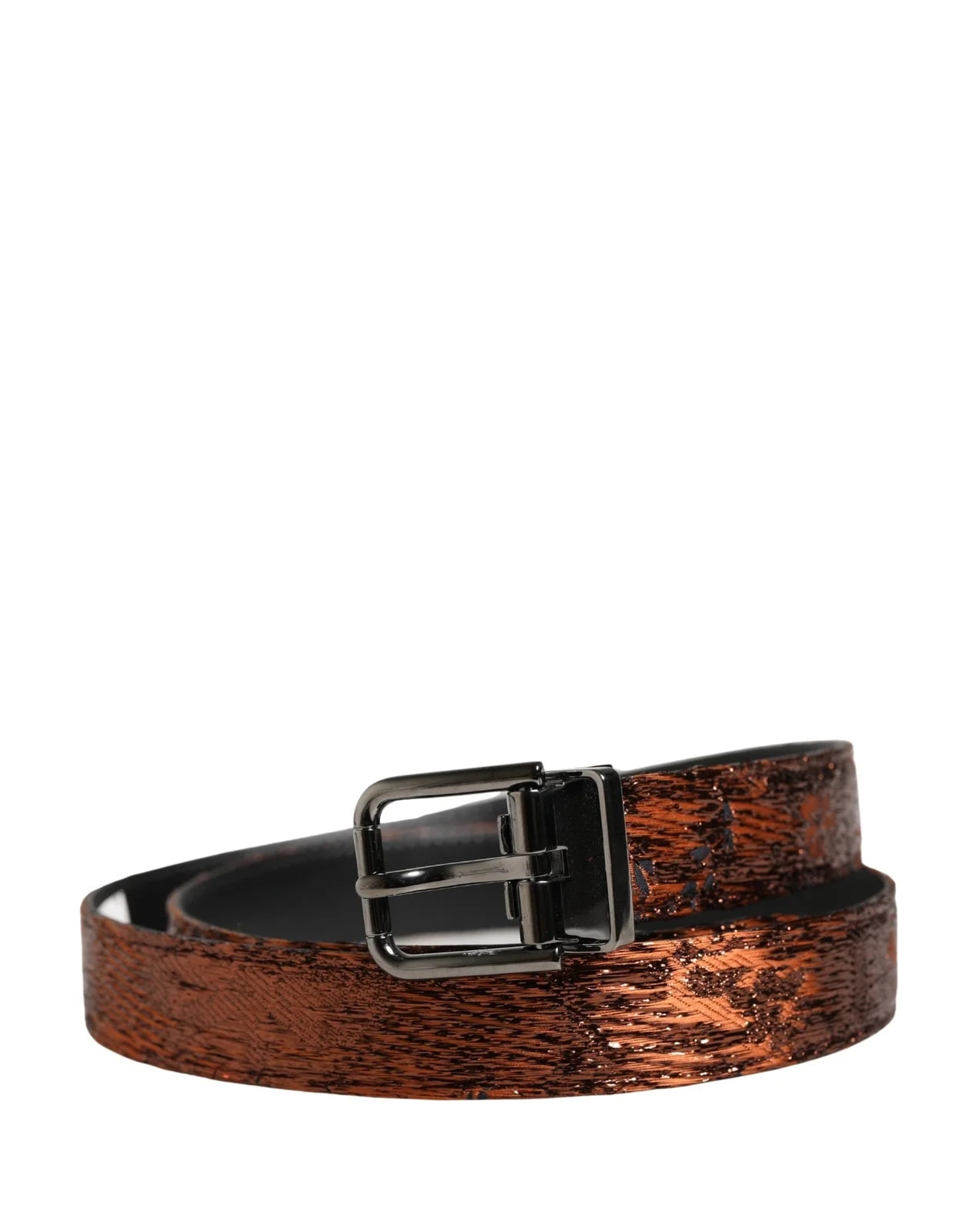 Dolce & Gabbana — Dolce & Gabbana Classic Polyester Metal Buckle Belt — Accessory — resale