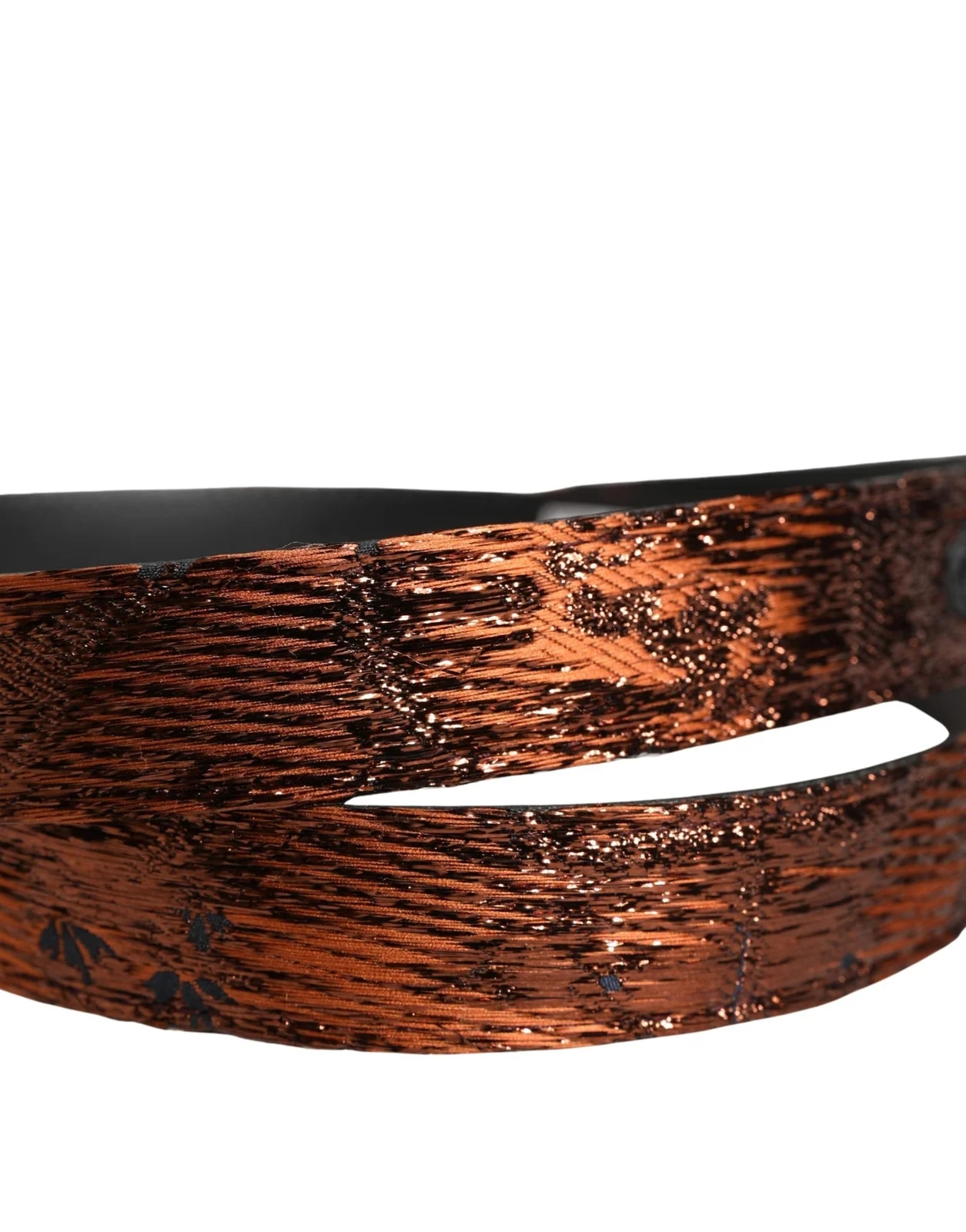 Dolce & Gabbana Classic Polyester Metal Buckle Belt 4