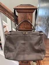 Fendi — Fendi 2010s Peekaboo in Dove — Handbag — resale