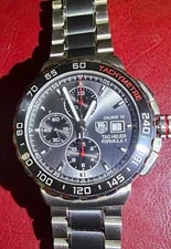 Tag Heuer — TAG Heuer Formula 1 Calibre-16 44mm Automatic Chrono Tachymeter Black Dial 200m — Watch — resale