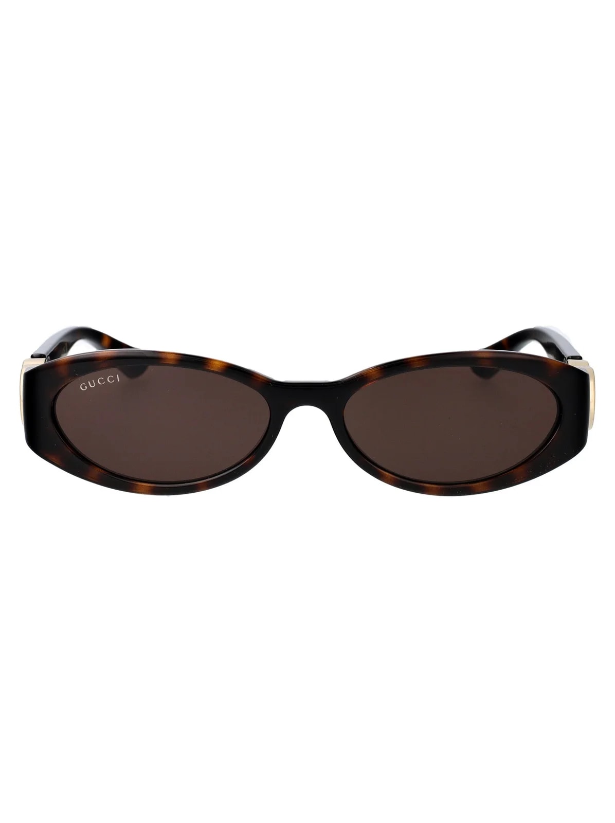 Gucci — Gucci Gg1660s Tortoiseshell Acetate Sunglasses — Injected — Accessory — resale