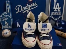 Converse — Converse X LA Dodgers X Undefeated Chuck 70 High LE — Sneaker — resale