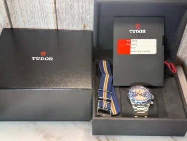 Tudor Heritage Chrono Blue 70330B 2