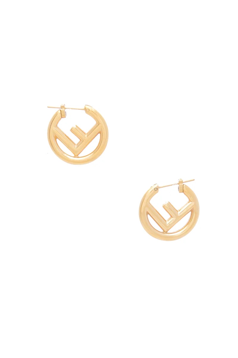 Fendi — F Is Fendi Hoop — Jewelry — resale