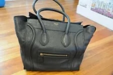 Celine — Authentic Celine Square Luggage Zipper Closure! — Handbag — resale