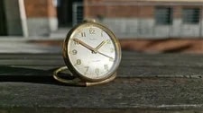 Cartier 1950s 8 Days Alarm Clock (Serviced) for Desk Or Travel 4