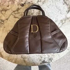 Authentic Christian Dior Double Saddle Bowler 2