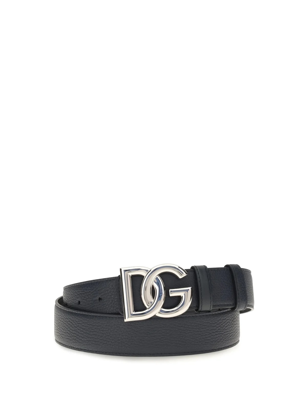 Dolce & Gabbana — Dolce & Gabbana Dg Logo Buckle Belt — Calf — Accessory — resale