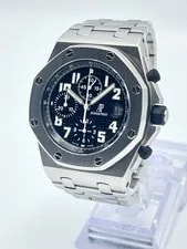 Audemars Piguet Royal Oak Offshore 26170ST Steel Bracelet Black Dial Chronograph 3