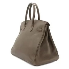 Hermes Birkin 35 Etain 90308417 4