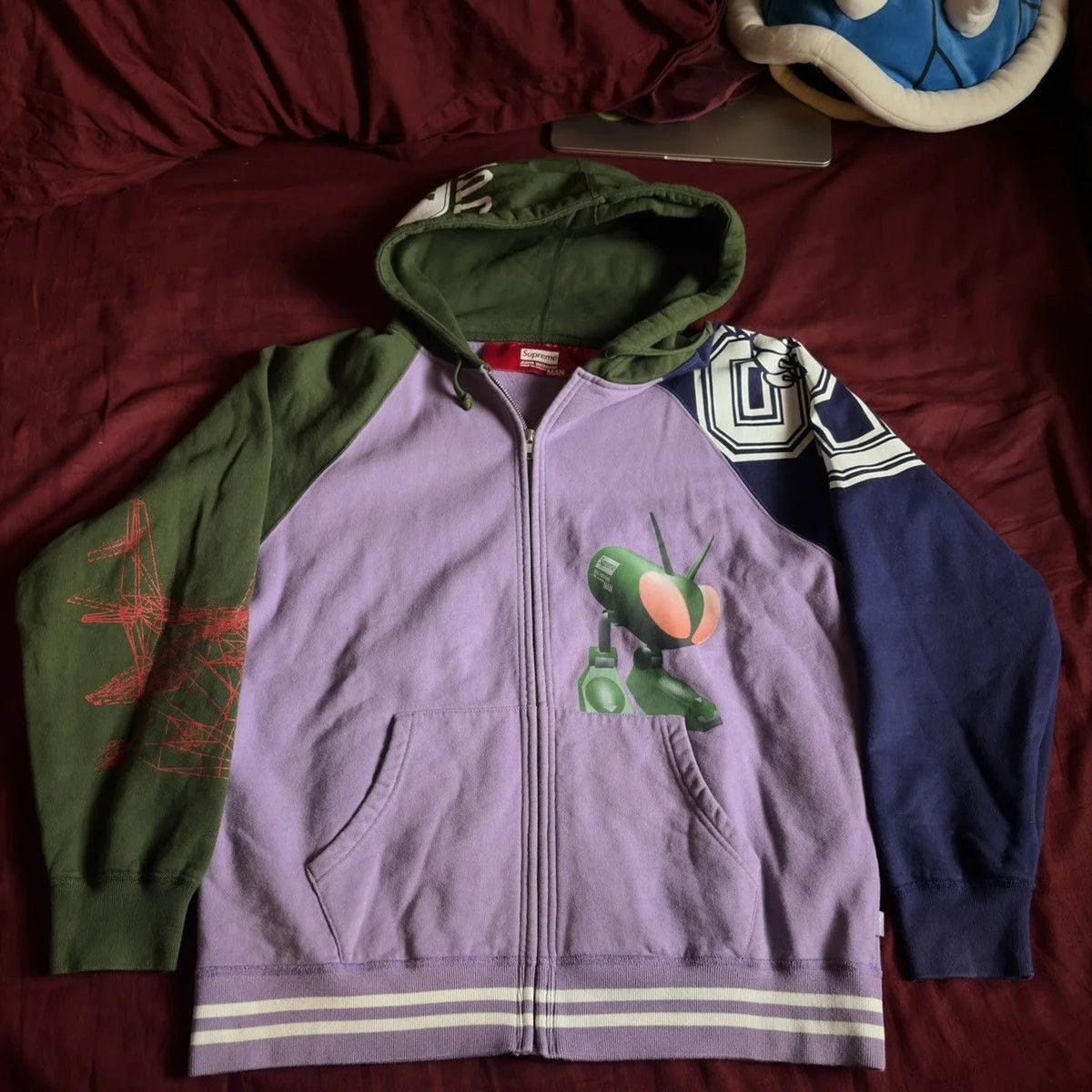 Supreme — Supreme Junya Watanabe CDG Zip Up Hoodie — streetwear — resale