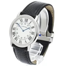 Cartier Ronde SoloLM W6700255 Date Silver Dial Quartz Watch_961752 3