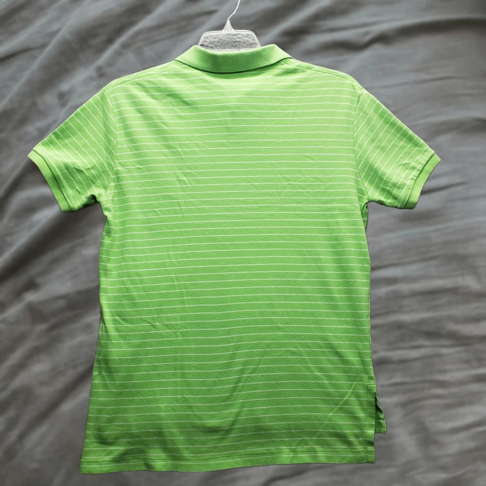 Polo Ralph Lauren — Polo Ralph Lauren Shirt M Striped Custom Fit High Low Slit Logo — streetwear — resale