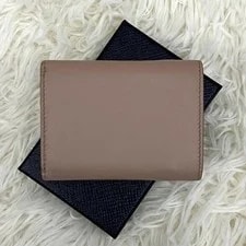 With Rfid Prada Tri Fold Wallet Mini Wallet From Japan 3