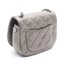 Chanel Matelasse Round Flap Small Metallic Crossbody 2
