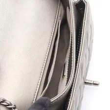 Chanel Matelasse Round Flap Small Metallic Crossbody 3