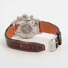 IWC Pilot Chronograph Petit Prince IW377714 SS & Leather AT Blue Dial 4