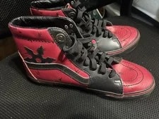 Vans X Marvel SK8-Hi Limited Edition Deadpool 6.5/ 8 3