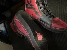 Vans X Marvel SK8-Hi Limited Edition Deadpool 6.5/ 8 4