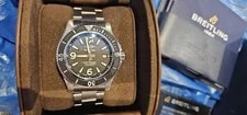 Breitling Superocean Automatic 44 Black Dial Auto A17367D71B1A1 2