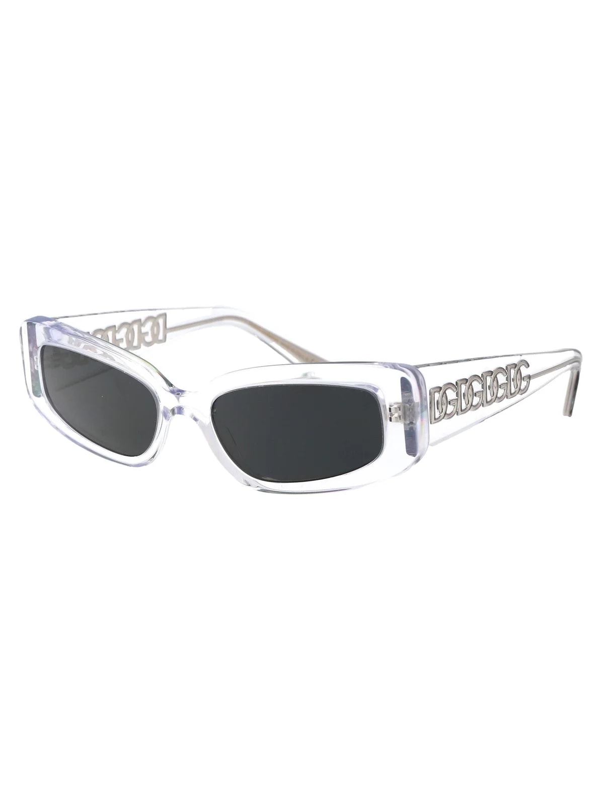 Dolce & Gabbana 0dg4445 Acetate Sunglasses — Clear 2