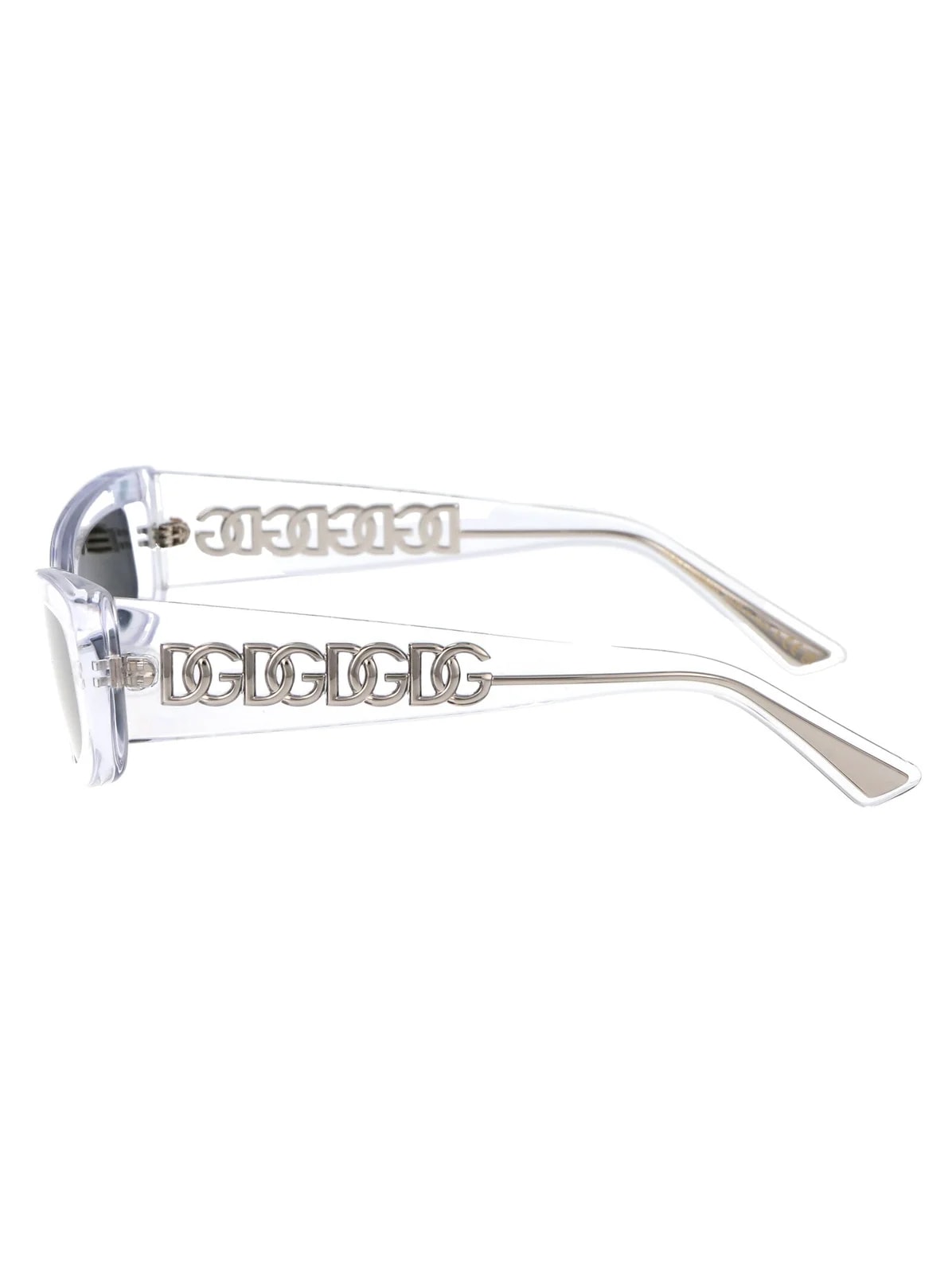 Dolce & Gabbana 0dg4445 Acetate Sunglasses — Clear 3