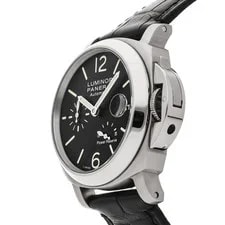 Panerai Luminor Power Reserve Auto Steel 40mm Black Dial Strap PAM 241 2