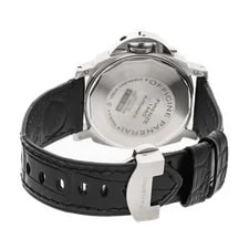Panerai Luminor Power Reserve Auto Steel 40mm Black Dial Strap PAM 241 4