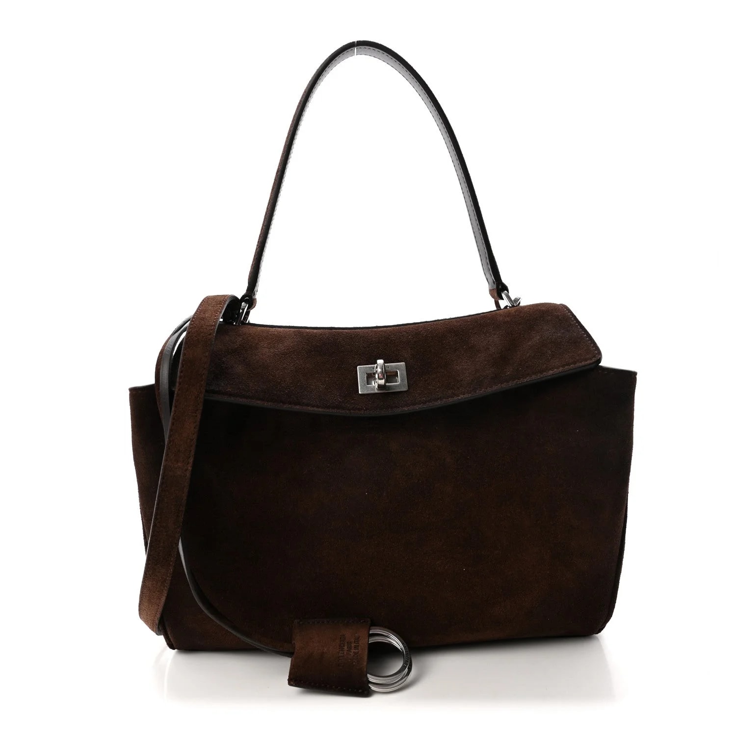 Balenciaga — Waxed Small Rodeo Top Handle Light — Handbag — resale