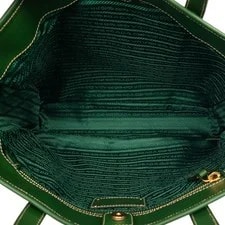 Prada Trimmed Logo Plate Convertible 4