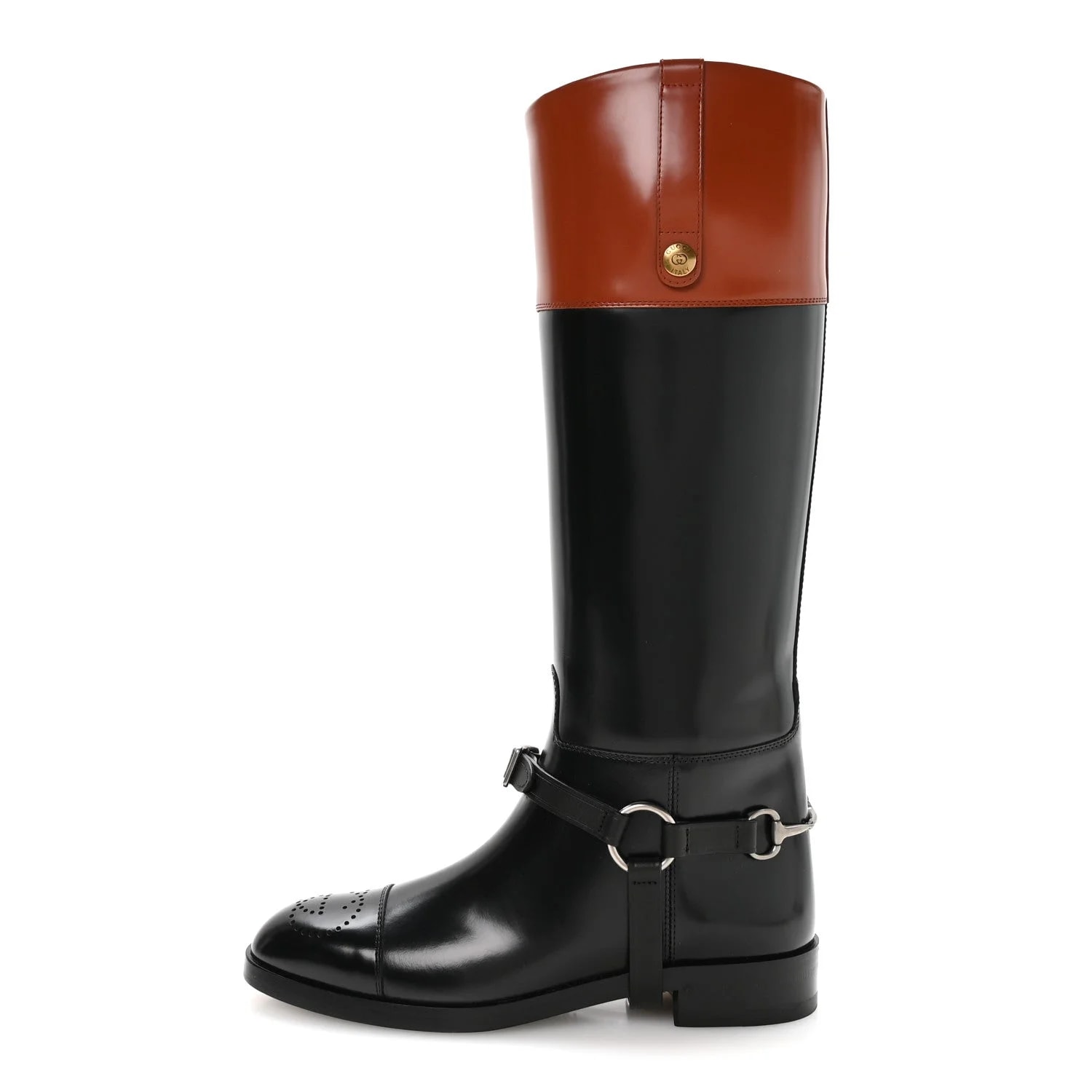 Gucci — Zelda Harness Riding 39.5 — Designer Shoe — resale