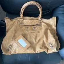 Balenciaga Giant City Studded Woven 2
