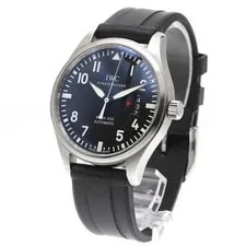 IWC — IWC Schaffhausen Pilot Mark Xvii IW326501 41mm SS Black Dial Rubber #C460 — Watch — resale