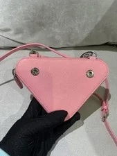 Prada Triangle Gemini Mini Crossbody Duty Paid 3