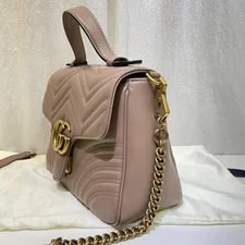 Gucci Matelassé Marmont Top Handle 498110 140543281 [P] 4