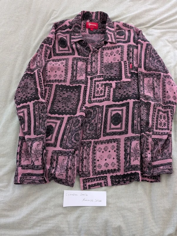 Supreme — Supreme Rayon Button Up — streetwear — resale