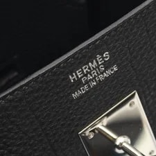 Hermes Birkin 35 Handbag Togo Palladium Plated Hardware 4