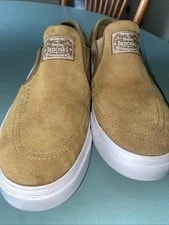 Nike SB Zoom Stefan Janoski Slip on Shoes Size 7 Golden 2
