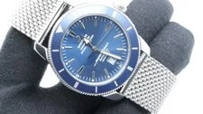 Breitling — Breitling Superocean Heritage Blue 46mm Stainless *Box + Papers!* A1732016/C734 — Watch — resale